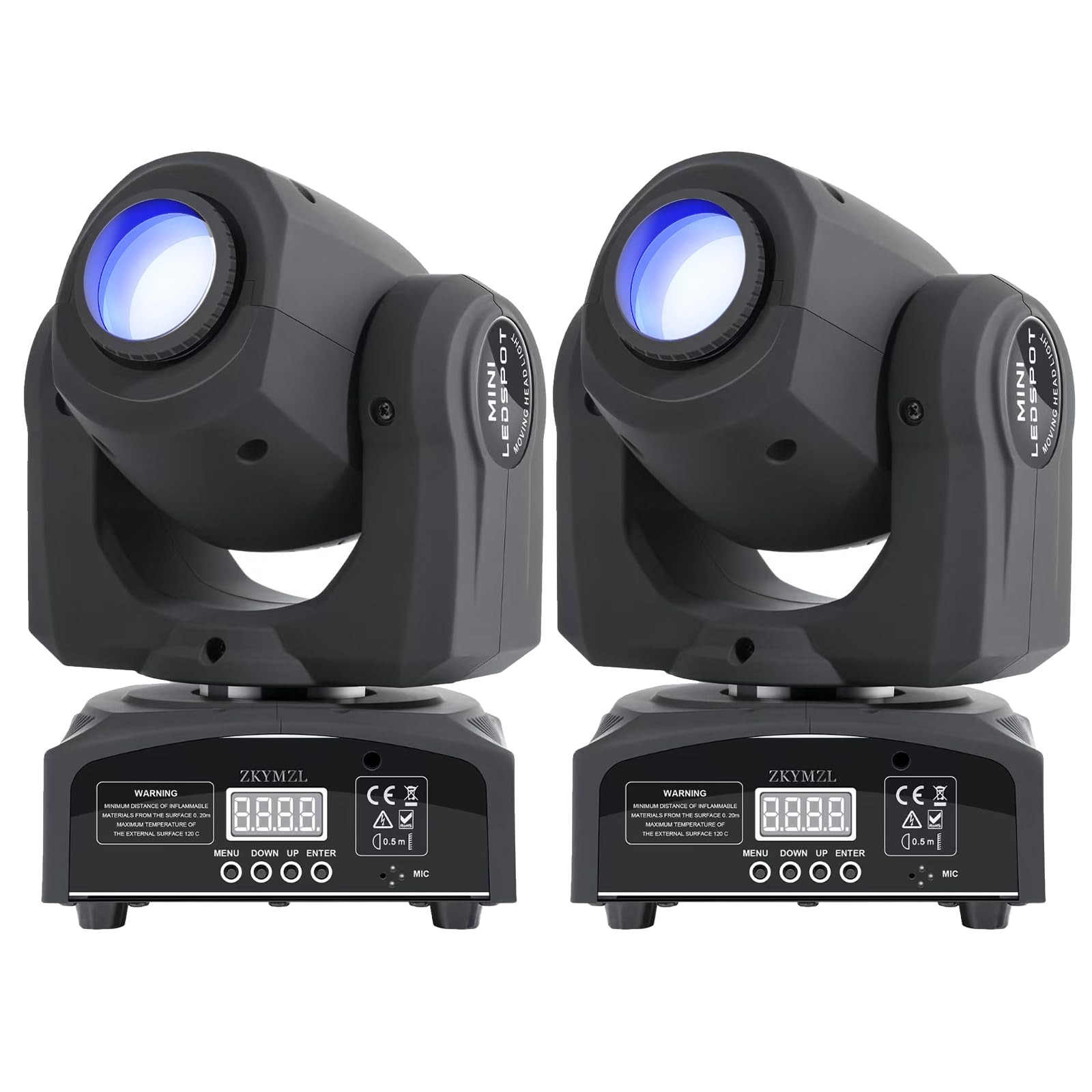 Amazon.com: ZKYMZL 2 PCS 60W LED Moving Head DJ Lights